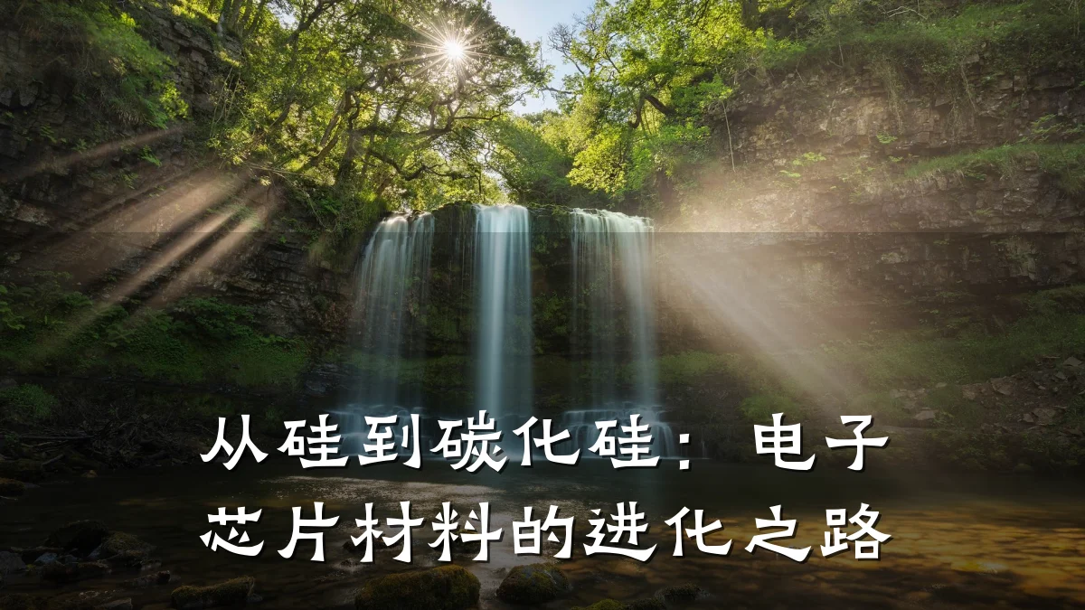 从硅到碳化硅:电子芯片材料的进化之路