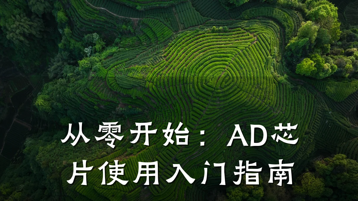 从零开始:AD芯片使用入门指南