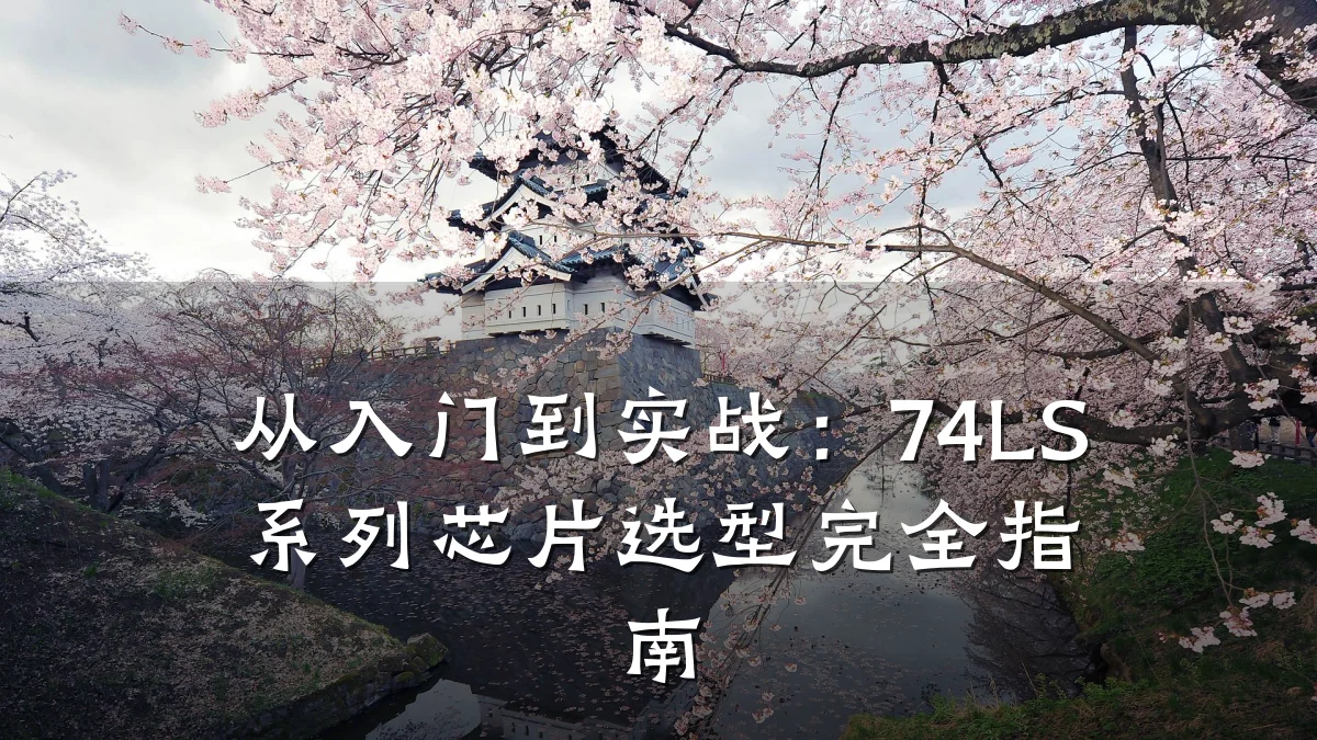 从入门到实战:74LS系列芯片选型完全指南
