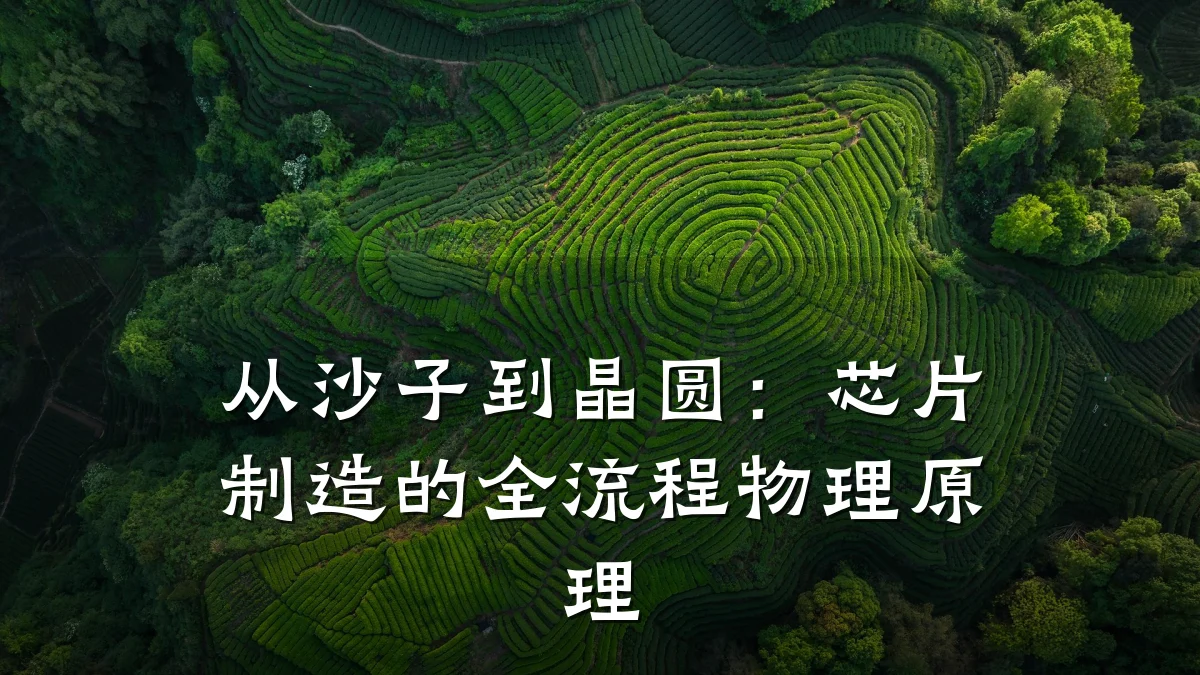 从沙子到晶圆:芯片制造的全流程物理原理