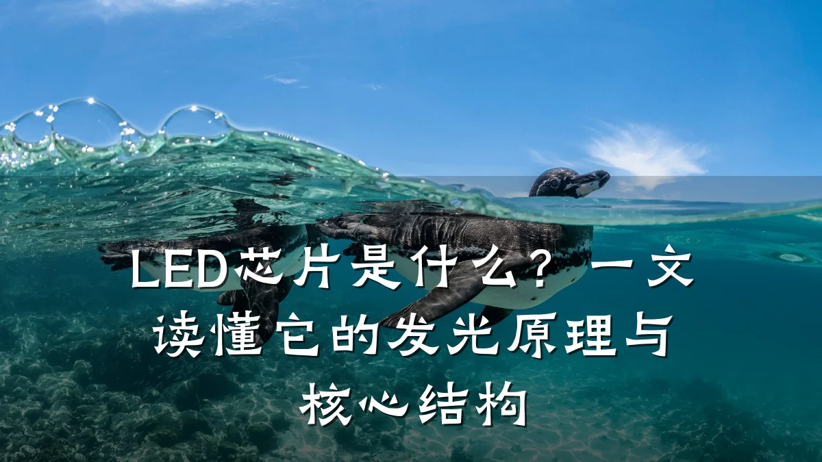 LED芯片是什么?一文读懂它的发光原理与核心结构