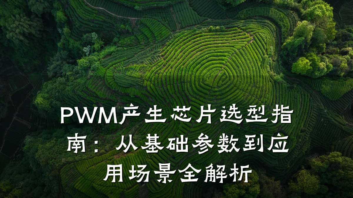 PWM产生芯片选型指南:从基础参数到应用场景全解析