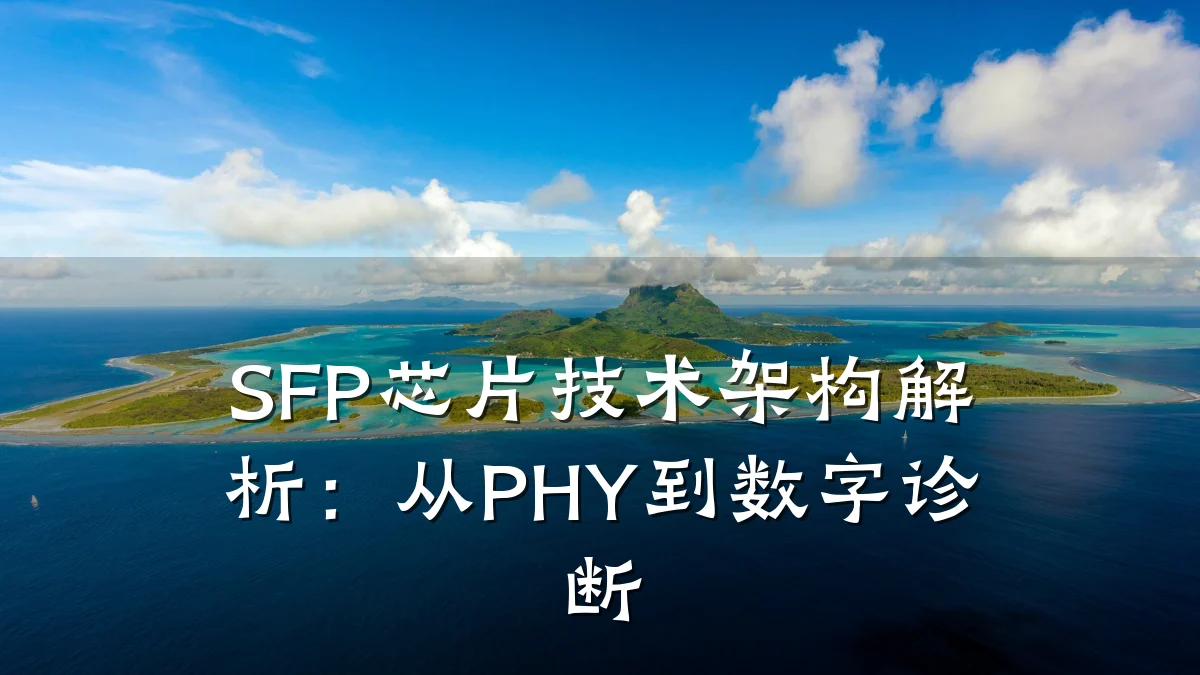 SFP芯片技术架构解析:从PHY到数字诊断
