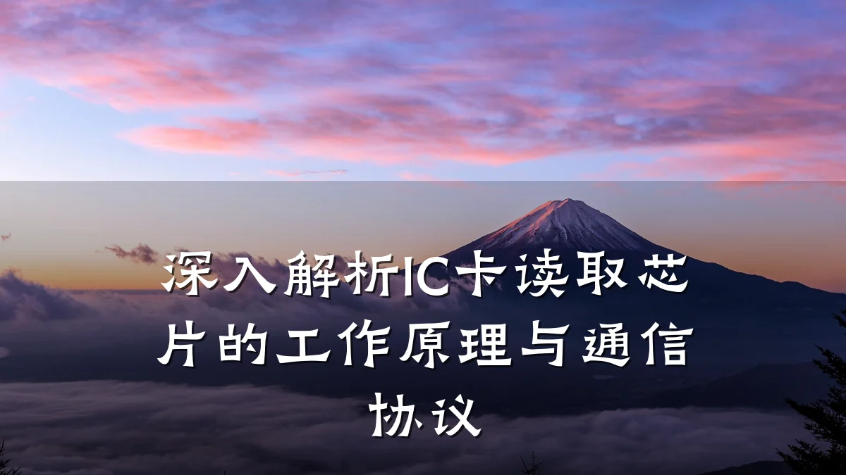 深入解析IC卡读取芯片的工作原理与通信协议