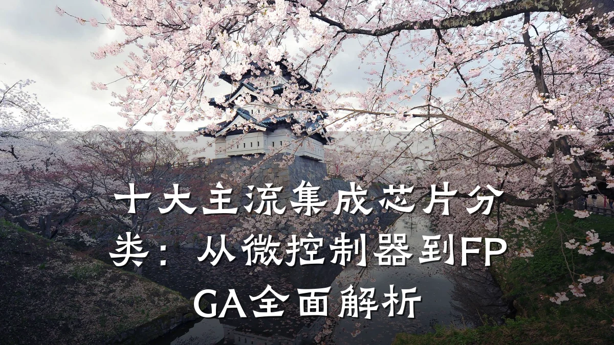 十大主流集成芯片分类：从微控制器到FPGA全面解析