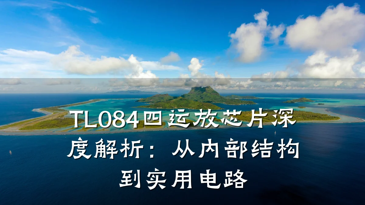 TL084四运放芯片深度解析:从内部结构到实用电路
