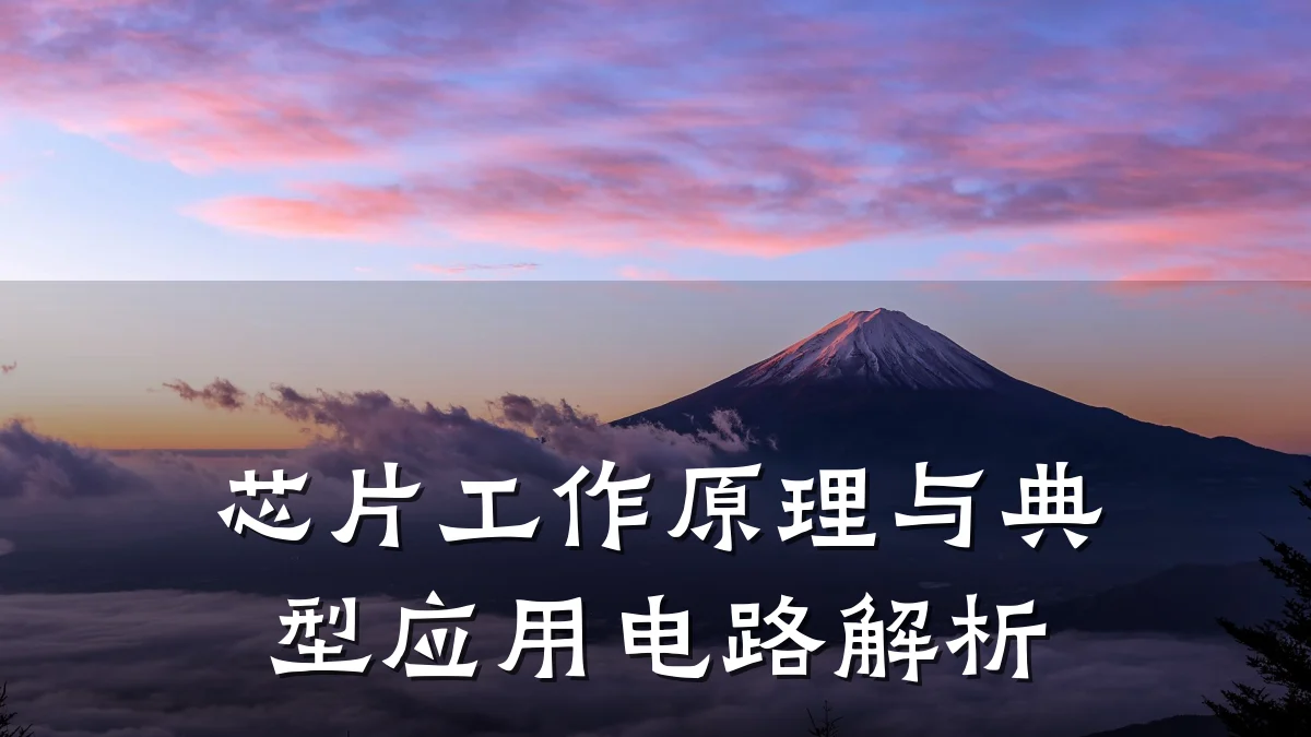 芯片工作原理与典型应用电路解析