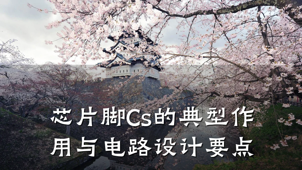 芯片脚Cs的典型作用与电路设计要点