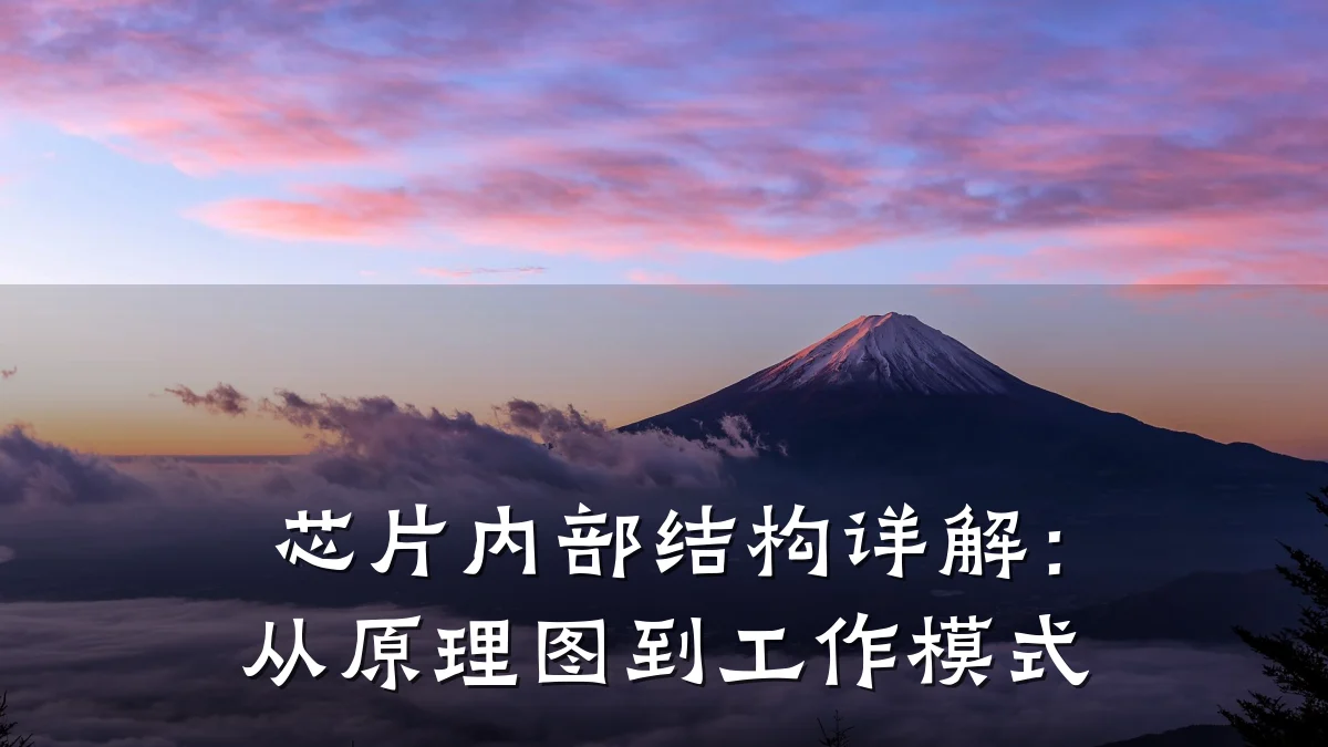 芯片内部结构详解:从原理图到工作模式