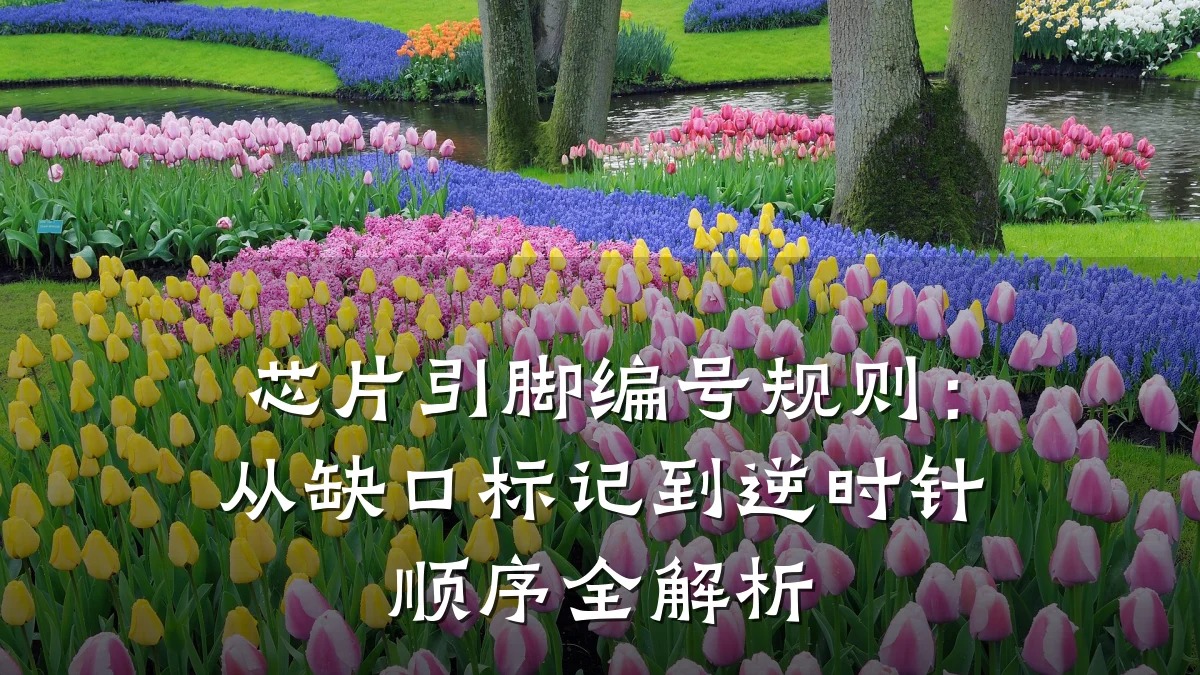 芯片引脚编号规则:从缺口标记到逆时针顺序全解析