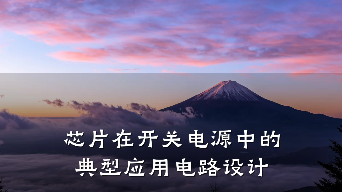 芯片在开关电源中的典型应用电路设计