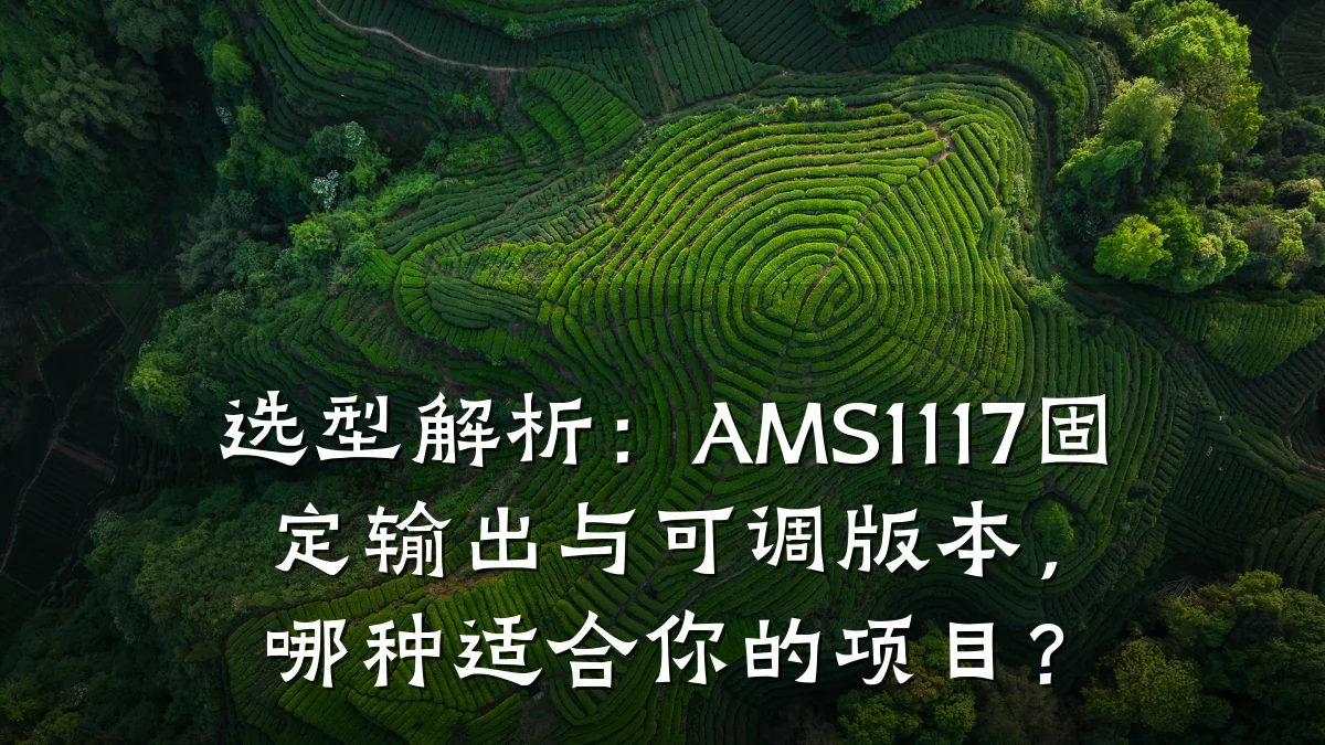 选型解析:AMS1117固定输出与可调版本,哪种适合你的项目?