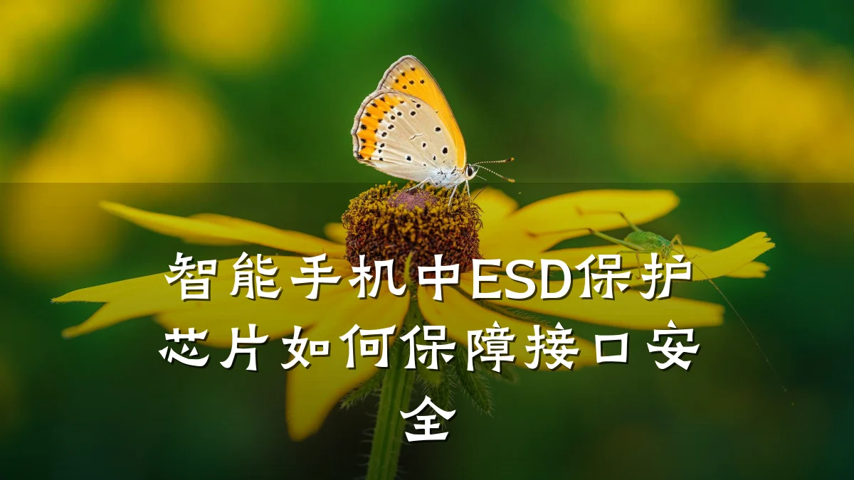 智能手机中ESD保护芯片如何保障接口安全