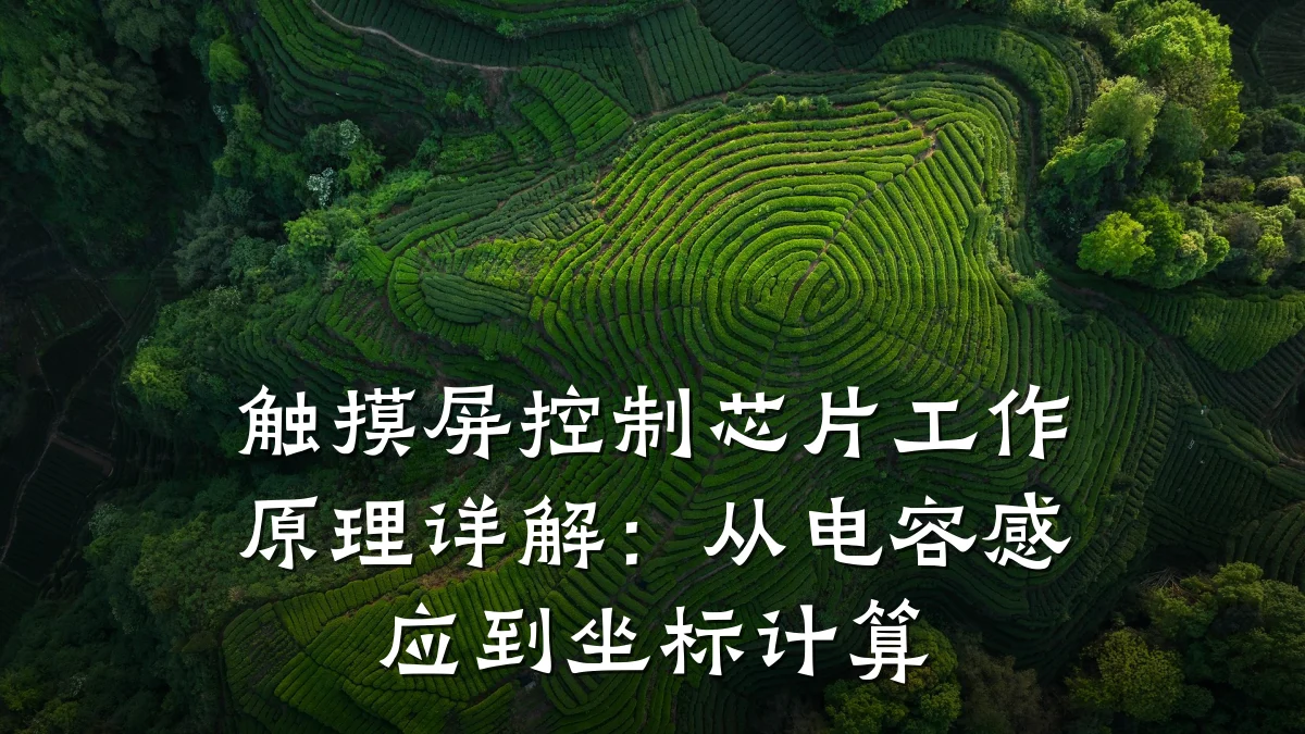触摸屏控制芯片工作原理详解:从电容感应到坐标计算