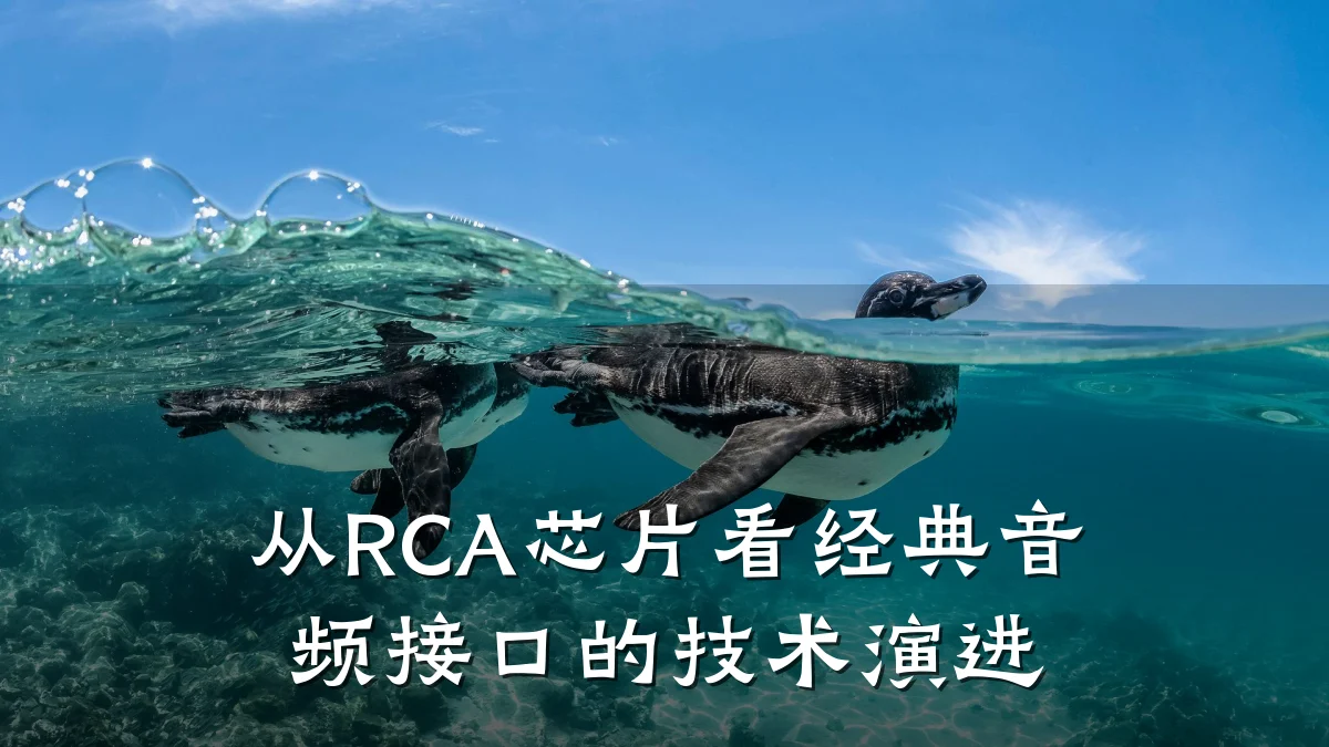 从RCA芯片看经典音频接口的技术演进