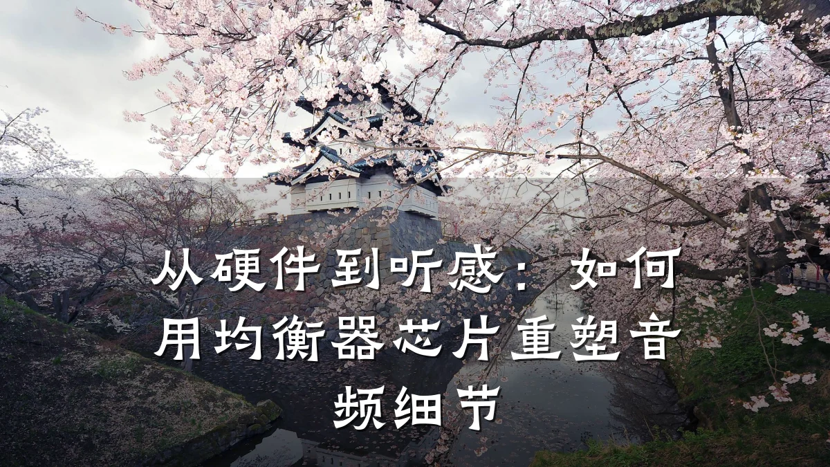 从硬件到听感:如何用均衡器芯片重塑音频细节