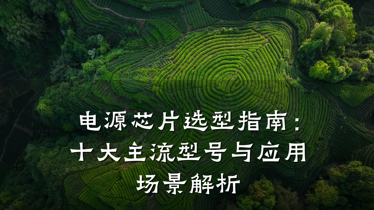 电源芯片选型指南:十大主流型号与应用场景解析