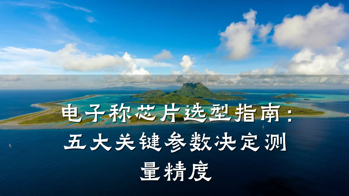 电子称芯片选型指南：五大关键参数决定测量精度
