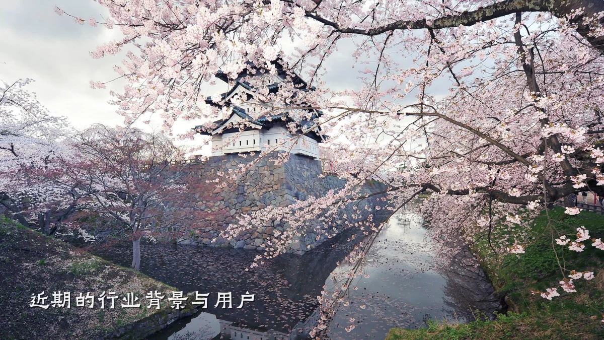 近期的行业背景与用户