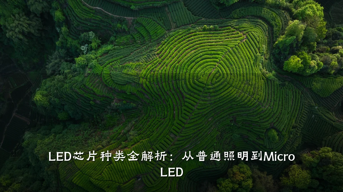 LED芯片种类全解析:从普通照明到Micro LED