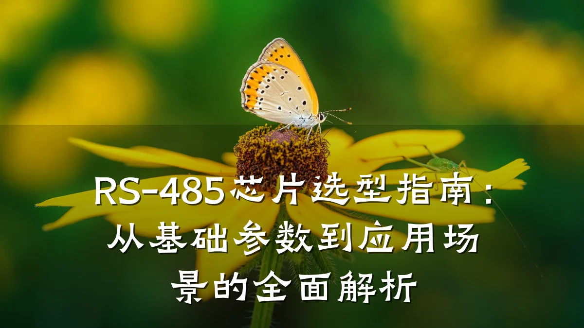 RS-485芯片选型指南:从基础参数到应用场景的全面解析