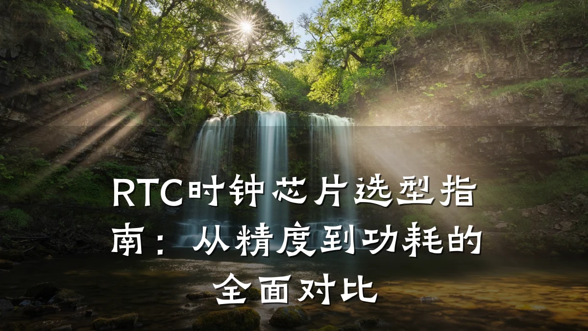 RTC时钟芯片选型指南:从精度到功耗的全面对比