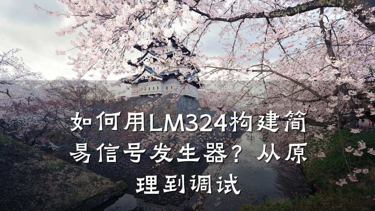 如何用LM324构建简易信号发生器?从原理到调试