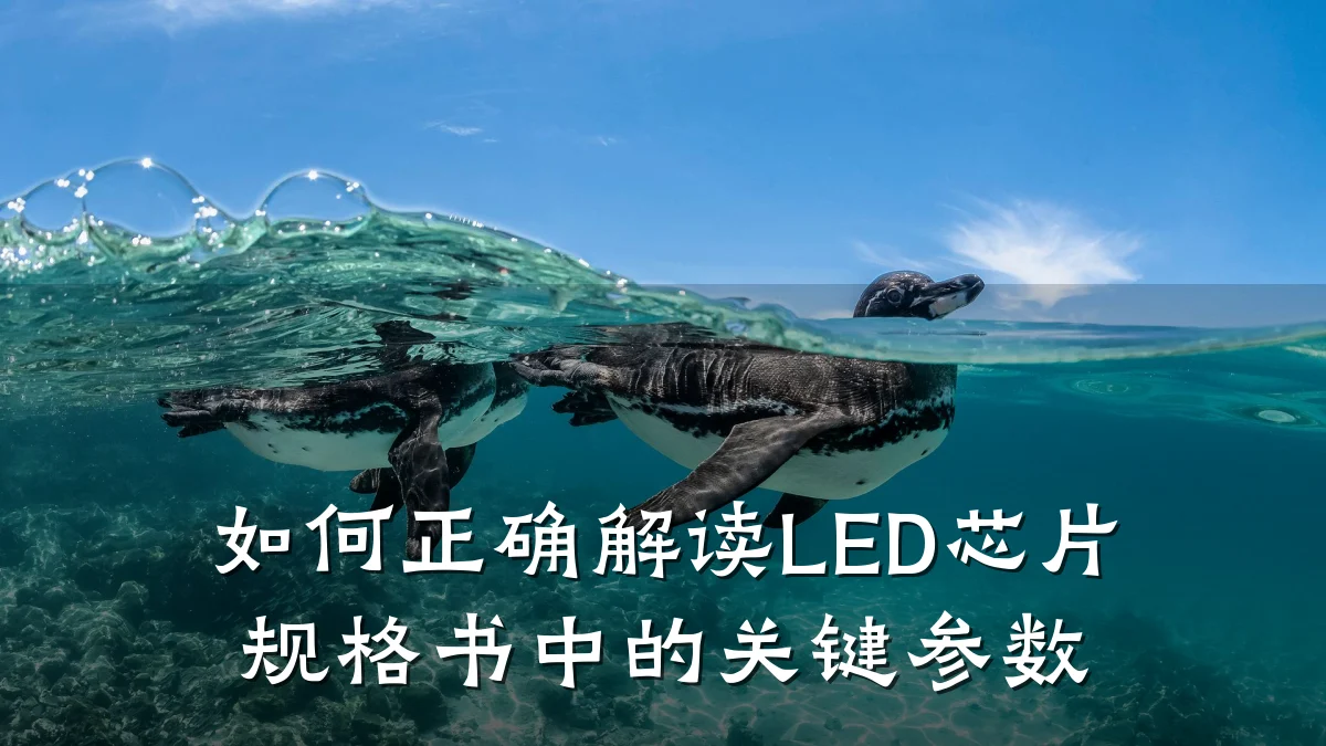 如何正确解读LED芯片规格书中的关键参数