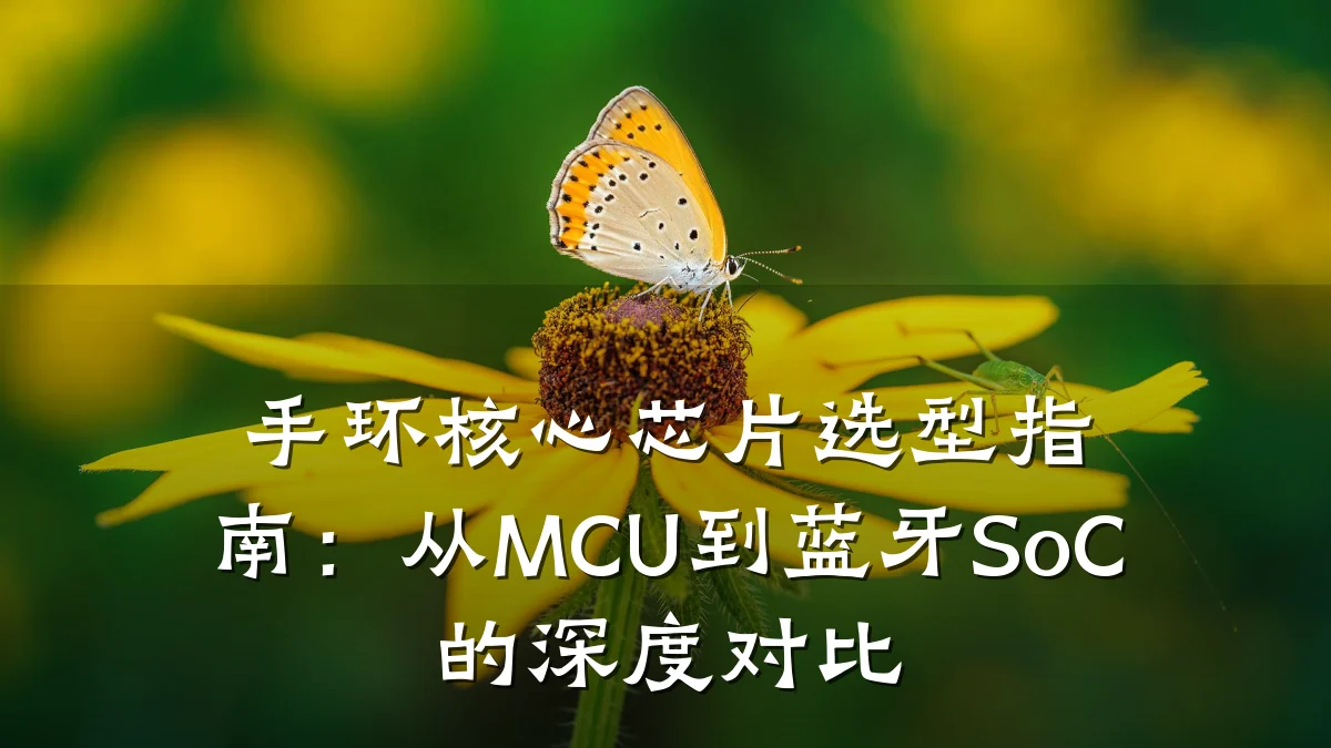 手环核心芯片选型指南:从MCU到蓝牙SoC的深度对比