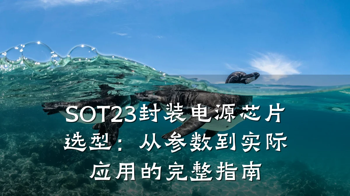 SOT23封装电源芯片选型:从参数到实际应用的完整指南