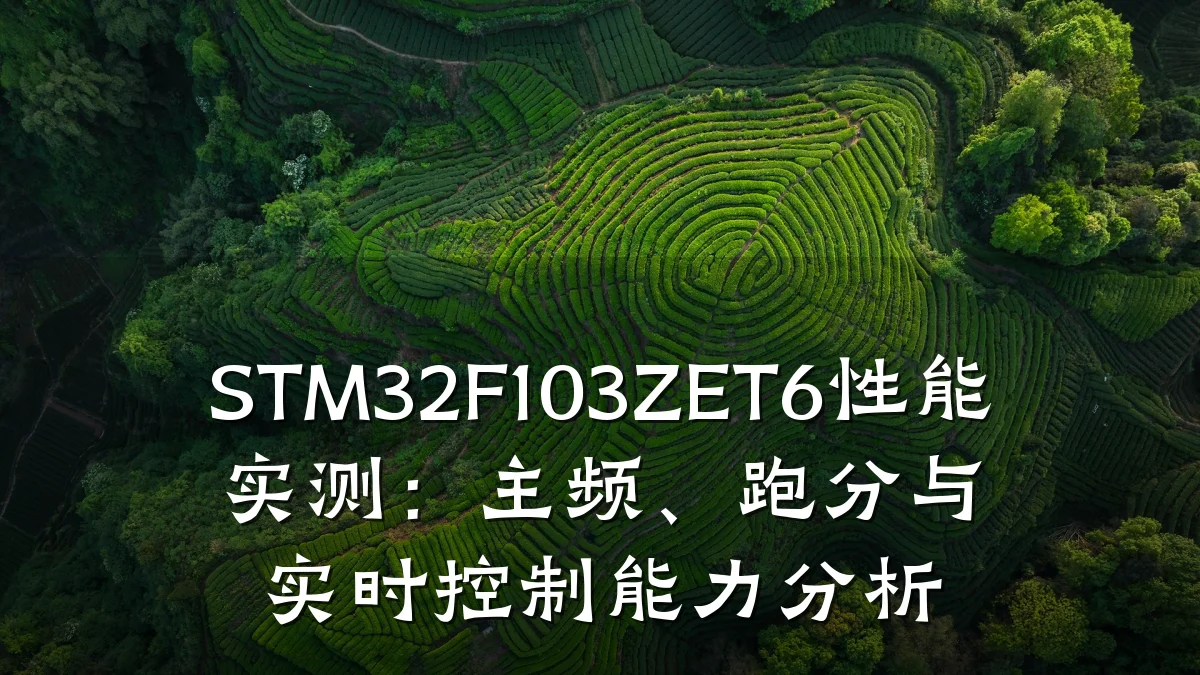 STM32F103ZET6性能实测:主频、跑分与实时控制能力分析