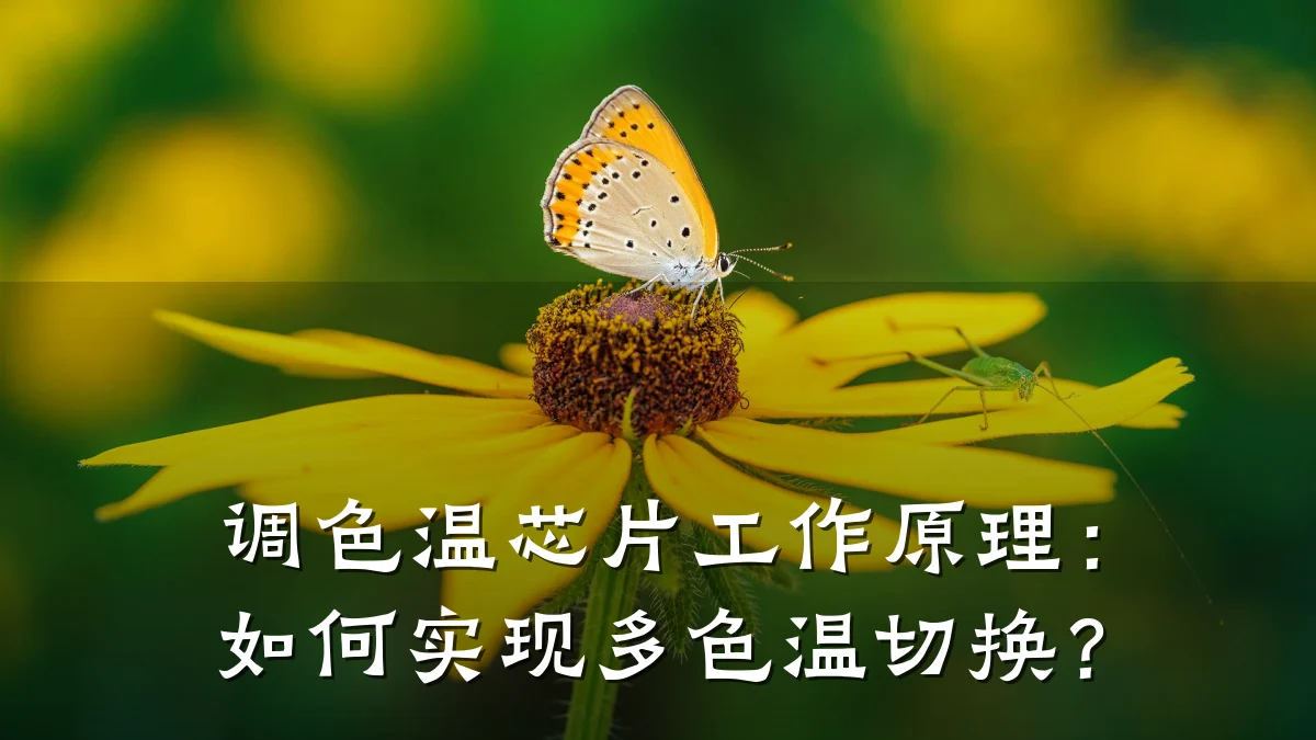 调色温芯片工作原理：如何实现多色温切换？