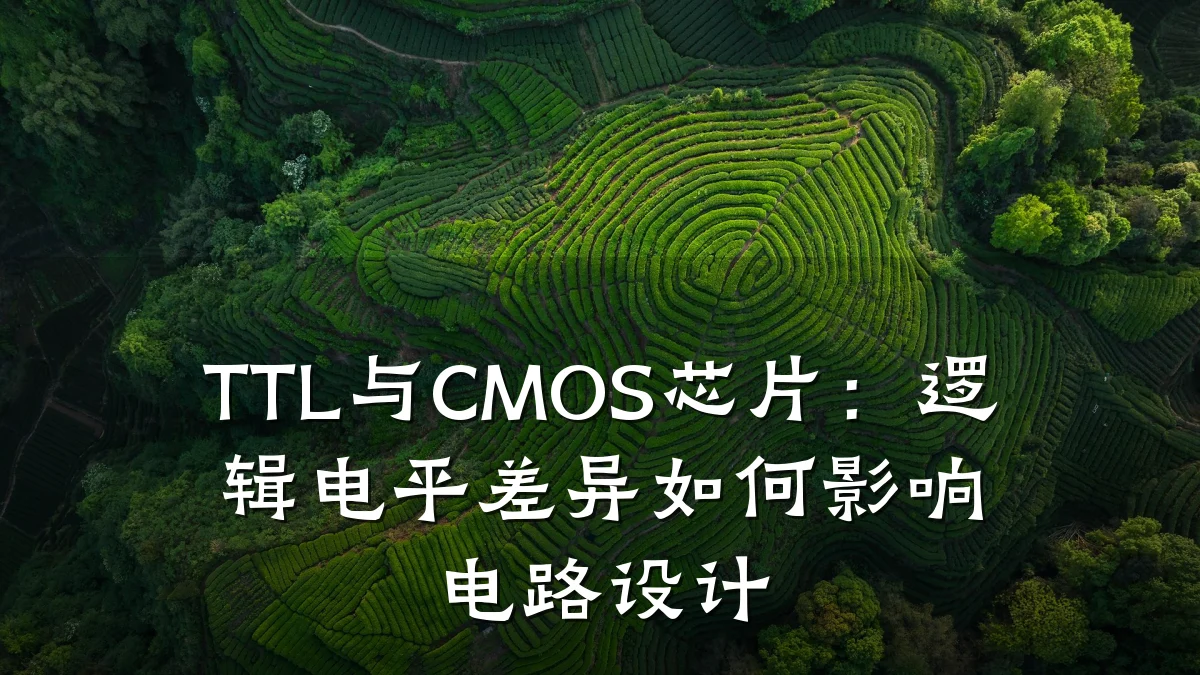 TTL与CMOS芯片:逻辑电平差异如何影响电路设计