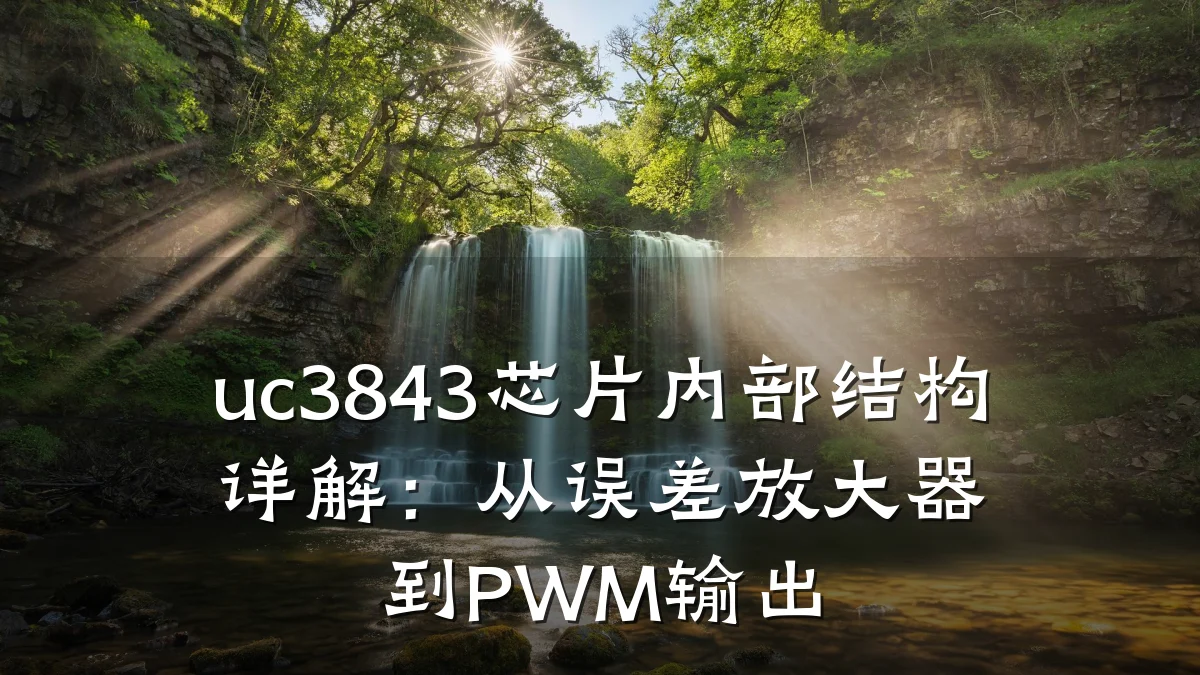 uc3843芯片内部结构详解:从误差放大器到PWM输出