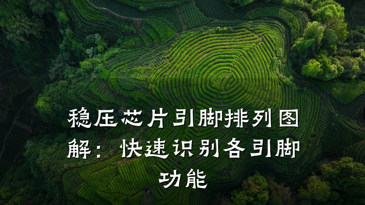 稳压芯片引脚排列图解:快速识别各引脚功能