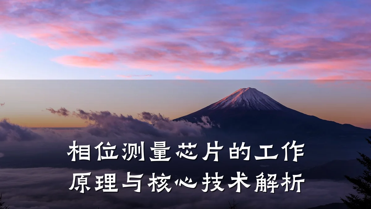 相位测量芯片的工作原理与核心技术解析