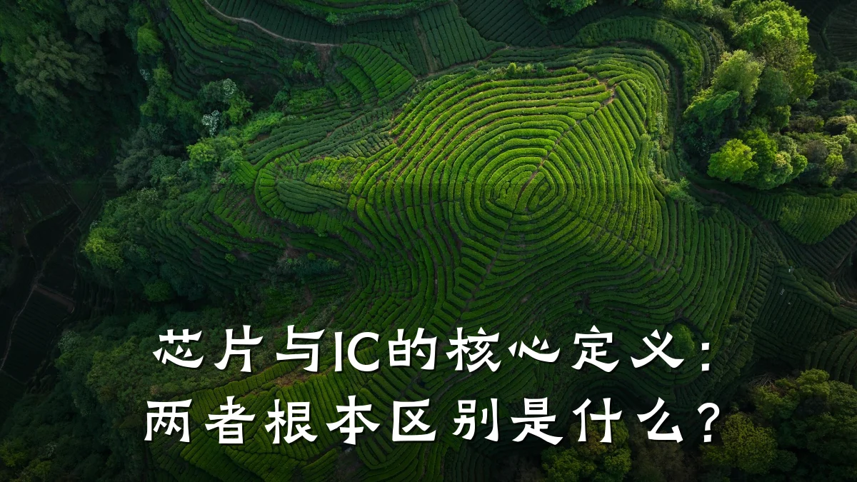 芯片与IC的核心定义:两者根本区别是什么?